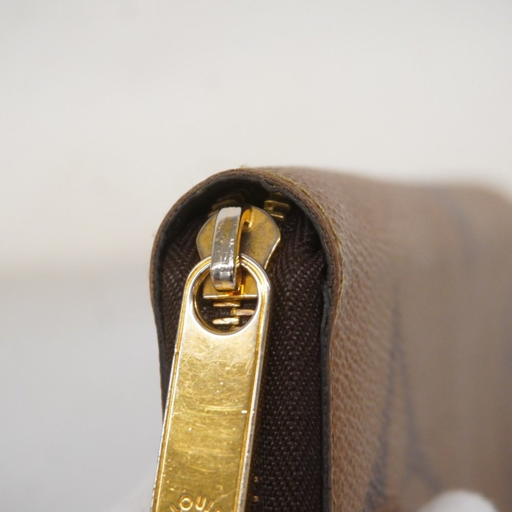 Louis Vuitton Long Wallet Monogram Giant Reverse Zippy M69353 Brown Ladies - Picture 12 of 16